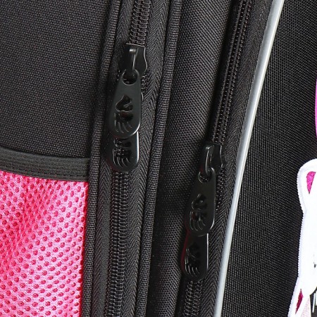 Frame saturan, 36 x 28 x 20 cm, Grizzly, from Plyusha, + keychain, black/pink-8