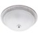 Ariadne chandelier, 3x60W E27, white, golden 37x37x14 cm