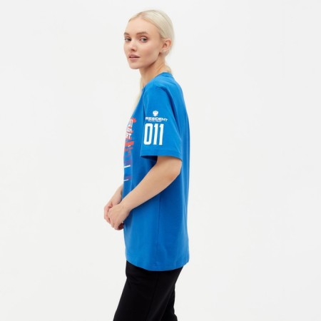 President T -shirt is faster. Fore. Sitter, size L, Blue color-9