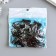 Suspension metal for paintings, black photo frame 3.2x2.4 cm