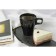 Mug ceramic shares Coffee Break, 280 ml, black color