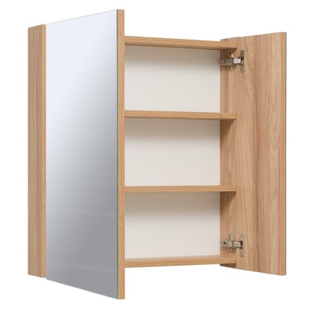 Bathroom mirror "Lada 60" graphite, 12 x 60 x 65 cm-1
