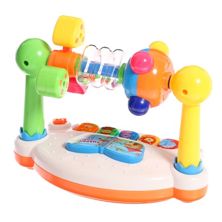Developing toy "Fun games", sound and light effects, with mobile elements-2