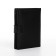 Male purse on Magnet, 3 in 1, for bills, auto documents and passports, black color