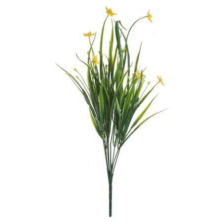 Decorative "poultry farm", height 45 cm, yellow color