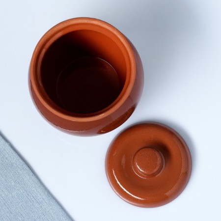 Ceramic pots for baking "Kungur" standard 0.65 liters-2