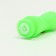 Toy squeak "thoughtful chicken" small for dogs, 16.5 cm, bright green
