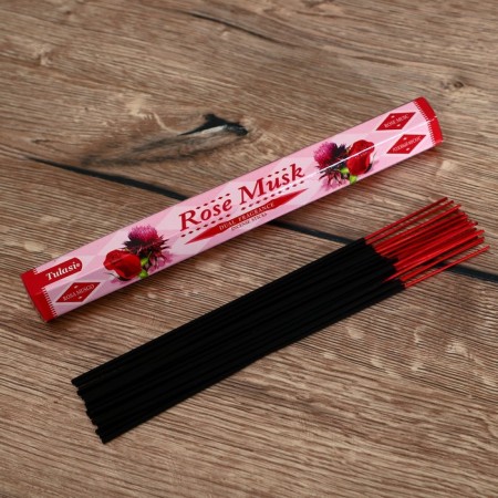 Incense "tulasi" 20 fragrances rose and musk-2