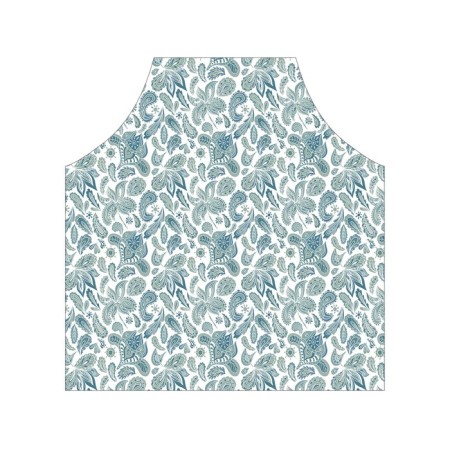 Apron kitchen with a photo print "Flower print", adjustable, size OS-2