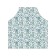 Apron kitchen with a photo print "Flower print", adjustable, size OS