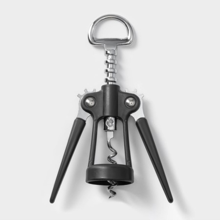 Corkscrew "Profi", 19 cm, black color-2