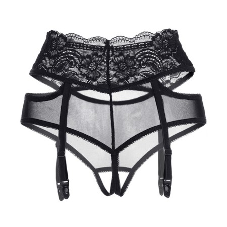 Erotic panties-arts Erolata Marianne, Black color, size 46-48-8