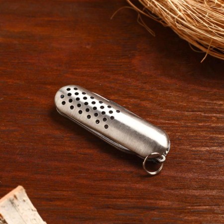 Folding knife "Komi" 3B1, hilt of metallic-1