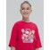 Jumper for girls, height 158 ​​cm, red color