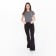 Female jeans, black color, size 40 (46)