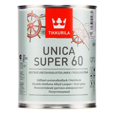 Uretano-Alkutic Tikkuril varnish unique-sover EP 60 half-gloss 0.9l