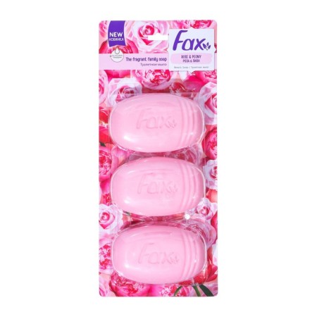 Faxrose soap & pion, 3 x 100 g