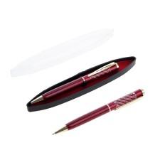 Gift handle, ballpoint, in a plastic case, rotary, 
