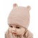 Children's cap Amarobaby Fashion Bear, size 40-42, beige color