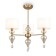 Freya FR5369CL-03BS RAise, 360x830 mm, E14, 3x40W, brass color, brass