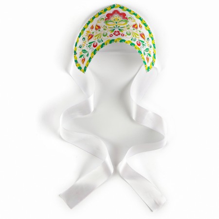 Kokoshnik "Tenderness" Green-4