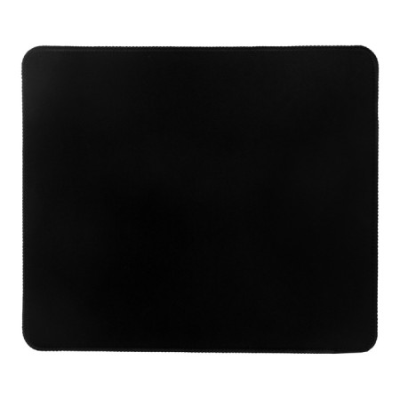 Mouse rug, gaming, 25x29x0.2 cm, overlock, black