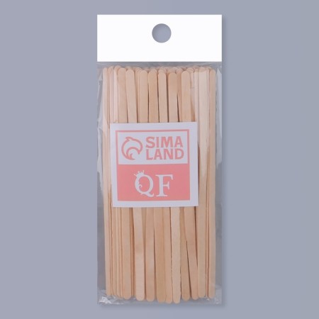 Spit for depilation, wooden, 14.5 × 0.5 cm, 100 pcs-5