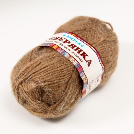 Yarn "northerner" 30% wool, 5% recent. wool, 65% acrylic 150m/100g (005 beige)-1