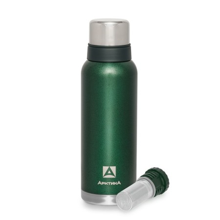 Thermos "Arctic", 1.2 l, with a strain, retains heat 32 hours, green