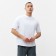 Men's T-shirt from organic cotton Minaku Oversize Fit: White color, rr 54