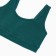 Top female shortened Mist Old School size 46, green color