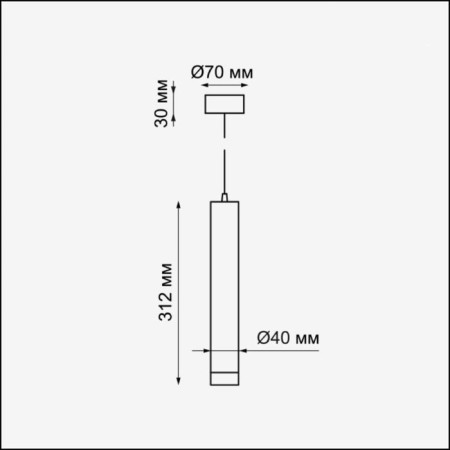 Over lamp, 10W LED, 3000K, 650LM, black color-1