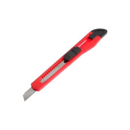 Universal scrap knife, plastic case, 9 mm