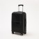 Middle suitcase 24 ", lightning department, code castle, 4 wheels, black color