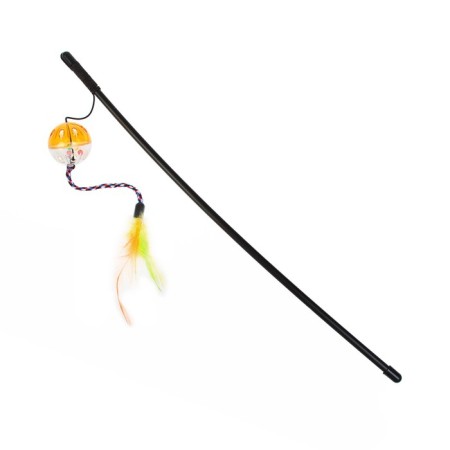 Teaser with ball and feathers, mix of flowers-1