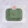 Organizer for storing manicure/cosmetic supplies "Green", 24.5 × 18 × 8.5 cm, translucent/green color