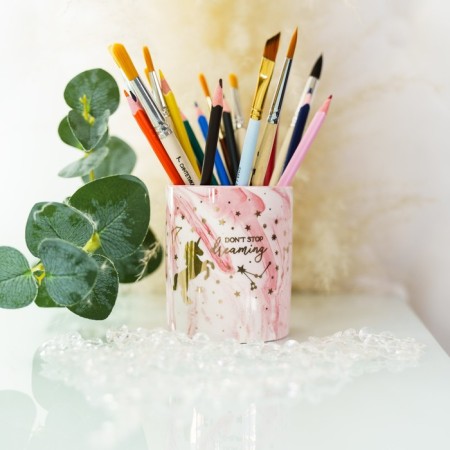 Ceramic glass with embossing, "unicorn", 8 x 9.5 cm-2