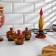 Set for spices "Treika", capacities of 30ml, Khokhloma