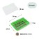 Mini-Pirate for seedlings: peat tablet D = 4.2 cm (18 pcs.), Greenhouse 36 × 25 cm, green