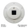 Watching, interior, d-28.5 cm, silent, white body with silver