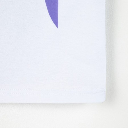 T -shirt Children's Minaku Colors, white/purple color, height 122-13