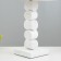 BIM table lamp E27 40W white 35x35x56cm Risalux