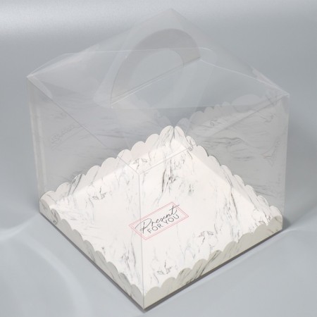 Confectionery box, chest, packaging, Present for You, 20 x 20 x 20 cm-3
