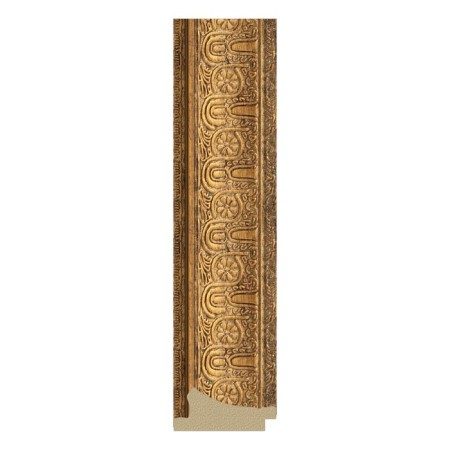 Mirror in the baguette frame, copper Eldorado 73 mm, 63.6x63.6 cm-2