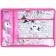 A4 labor folder with a pencil case, on lightning, textiles, Minnie Mouse and unicorn