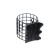 Metallic feeder X-Feeder Me Grip M Grid, Matt Black, 50 g, 28 ml