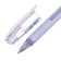 A set of ballpoint pens UNI JetStream SX-101-07FL, 0.7mm, blue rod, lavender case, 3 pieces