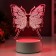 Light "Butterfly" Led RGB from the network 9.5x13x17 cm Risalux