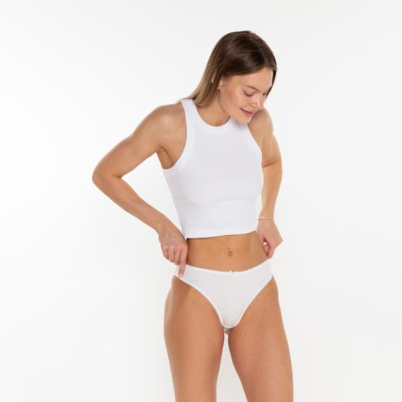 Panties female slips, milk color, size 52/2xl-1