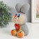 Growing gift grass "Hare gray"